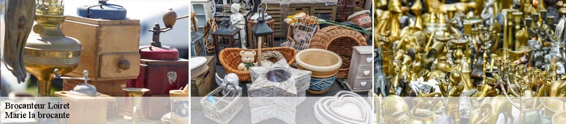 Brocanteur 45 Loiret  Marie la brocante