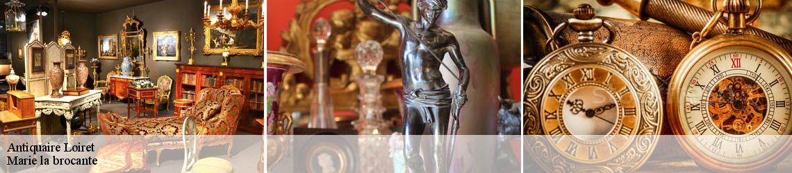 Antiquaire 45 Loiret  Marie la brocante