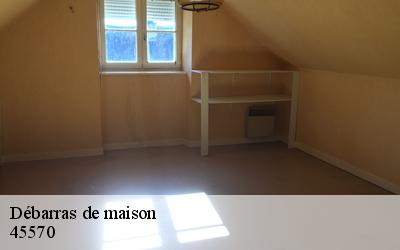 Débarras de maison  45570