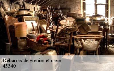 Débarras de grenier et cave  45340