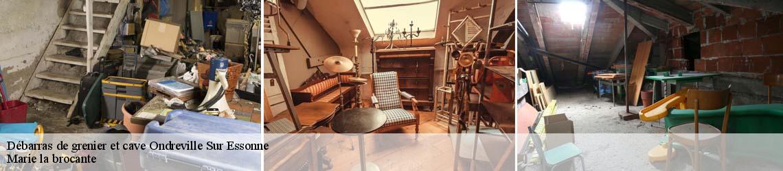 Débarras de grenier et cave  ondreville-sur-essonne-45390 Marie la brocante